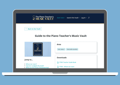 an example of a teaching guide in the membership area